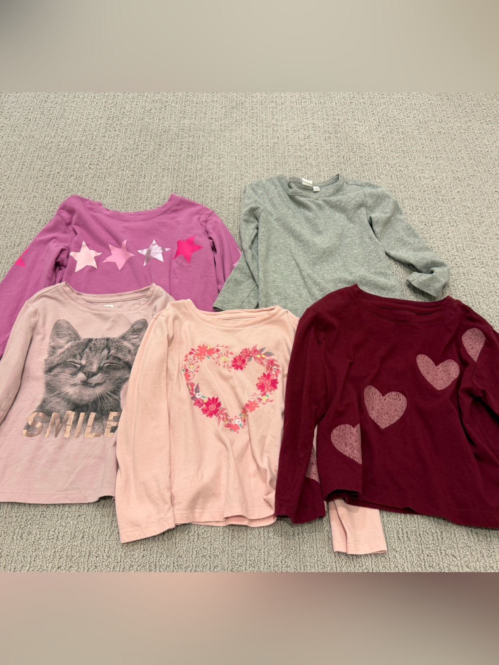 Girls Long-Sleeve GAP tops - XS